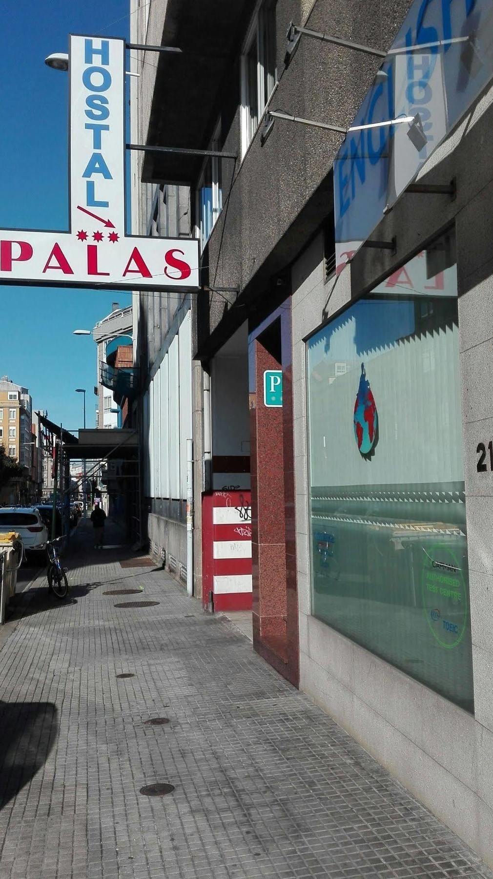Hostal Palas A Coruña Exterior foto